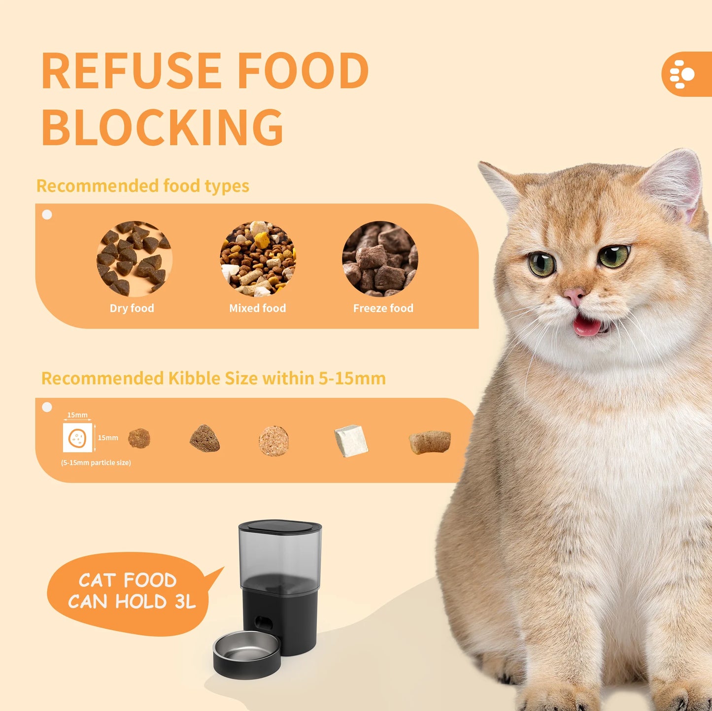 Cat Water Fountain Automatic Pet Feeder Smart Wifi Pet Feeder