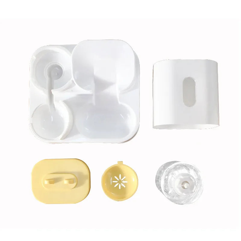 Automatic Cat And Dog Feeding And Water Dispenser Set, Pet Water Dispenser And Dog Food Storage Device,Pet Supplies
