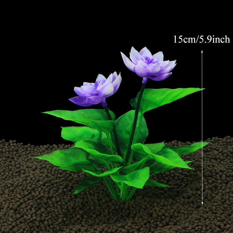 Artificial Aquarium Plants Fish Tank Aquarium Decorations Plastic Underwater Water Grass Aquatic Water Weeds Viewing Decor