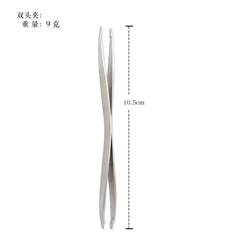 Quality Stainless Steel Pet Flea Remover Tool Scratching Hook Tweezers Clips Set Cat Dog Tick Removal Tool Pet Grooming Supplies