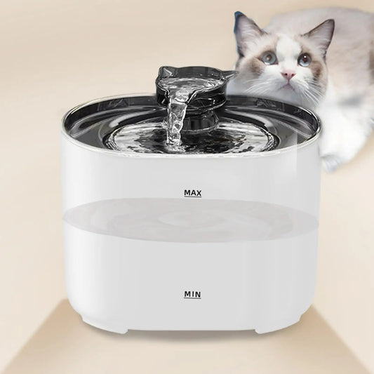 Cat Automatic Waterer Fountain with Filter Smart Pet Water Dispenser for Dog Cat Drinking Supply Multi-Layer Filtration water
