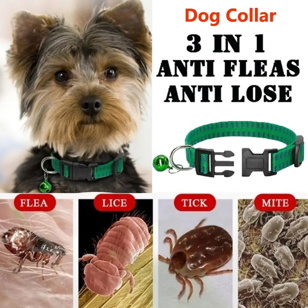 Nylon Safety Mosquitoes Insecticidal Outdoor Neck Strap Dog Collar Pet Suppies Anti Flea Mite Tick