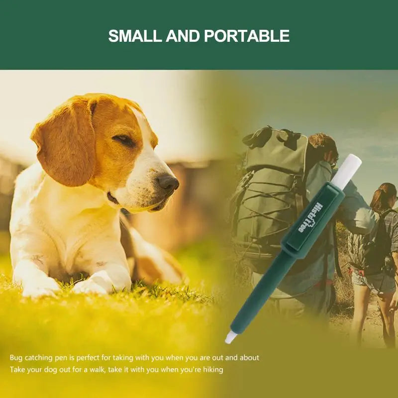 Pet Tick Remover Pen Dog Anti Ticks Fleas Tweezers Hook Picker Flea Scratching Extractor Cat Dog Grooming Supplies For Cat Dog