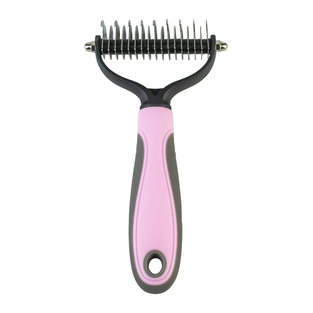 New Dog Brush Pet Dog Hair Remover Cat Comb Grooming And Care Brush For Matted Long Hair and Short Hair Curly Dog Supplies Pet