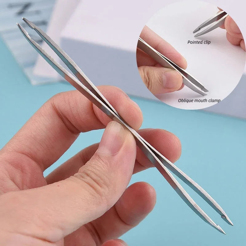 1Set Tick Removal Tool Professional Tick Removal Tweezers Used for Removing Human and Pet Lice Clamps Flea and Tick Removal Tool