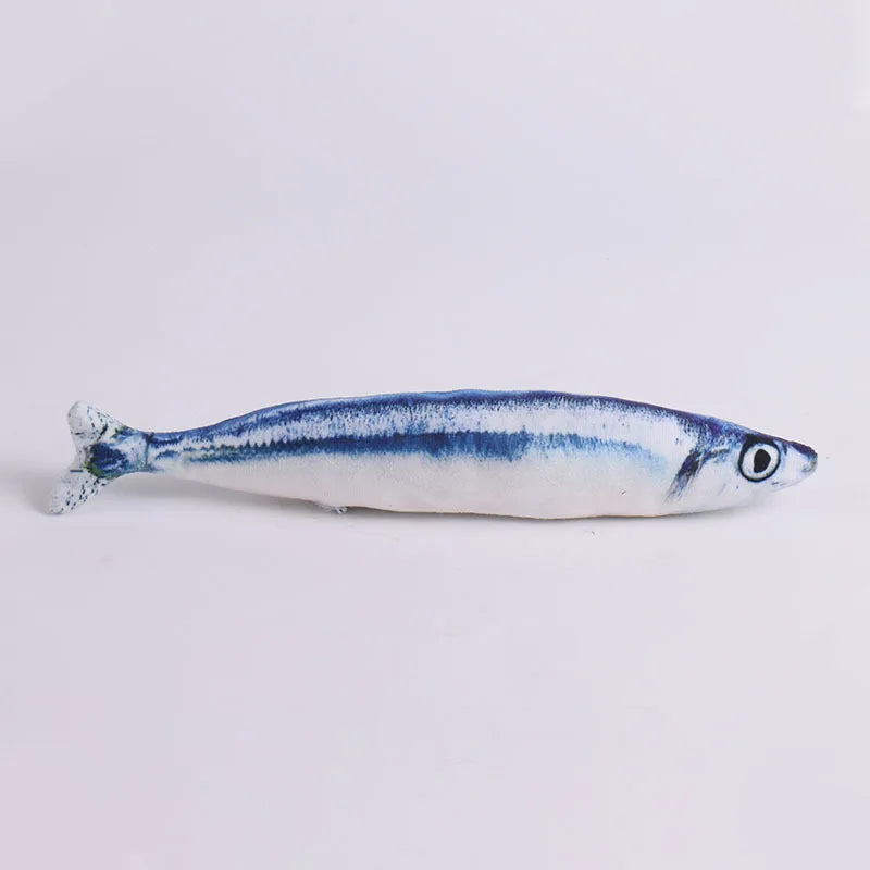 New simulation Fish Cat Toys Soft Plush Catnip Toy Interactive Cat Toys Gifts Funny 3D Fish Shape Doll Pet Supplies