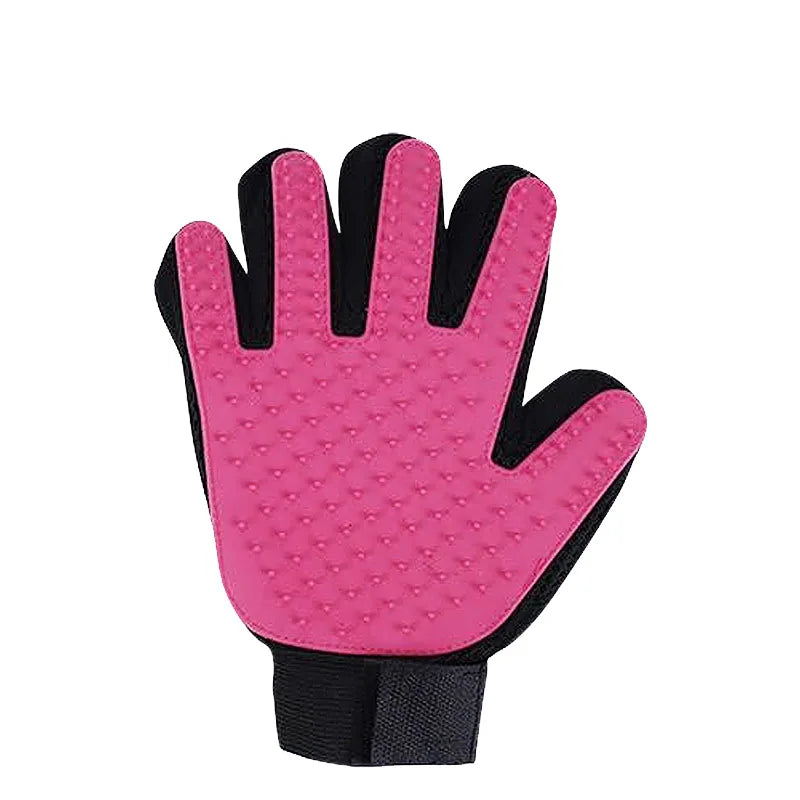 Cat stroking cats gloves rubber pet cleaning hair removal pet grooming gloves cat and dog bath products
