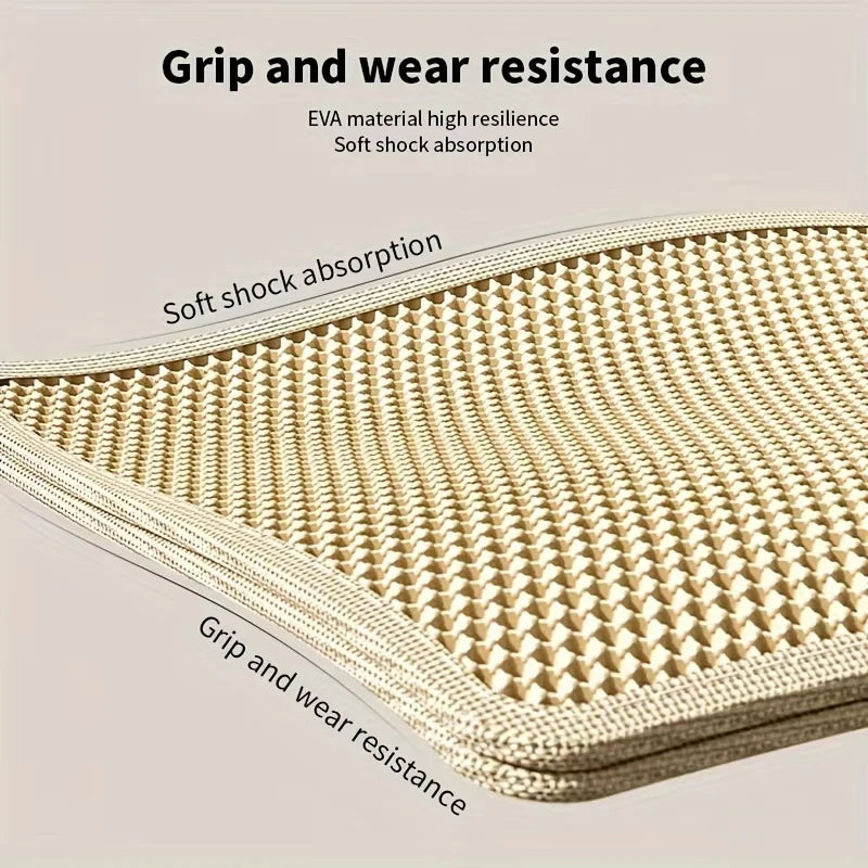 1Pc Large Size Cat Litter Mat-Advanced Honeycomb Double Layer Design,Urine Waterproof,Easy Cleaning,Scatter Control,Stay Clean