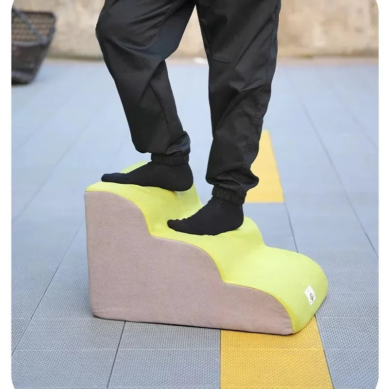 Ramp Stairs Dog Cat Pet Step Stair Ladder Memory Foam Sponge Sofa Removable and Washable Training Pet Ramp Stairs Pet Supplies