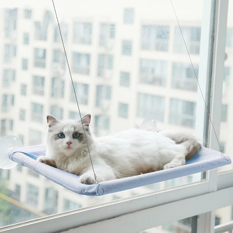 New pet cat hammock hanging cat bed bearing 20 kg comfortable sunny window seat kitten rock climbing frame pet supplies