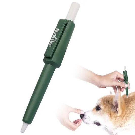 Pet Tick Remover Pen Dog Anti Ticks Fleas Tweezers Hook Picker Flea Scratching Extractor Cat Dog Grooming Supplies For Cat Dog