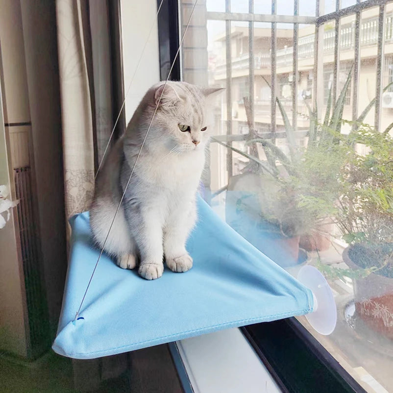 New pet cat hammock hanging cat bed bearing 20 kg comfortable sunny window seat kitten rock climbing frame pet supplies
