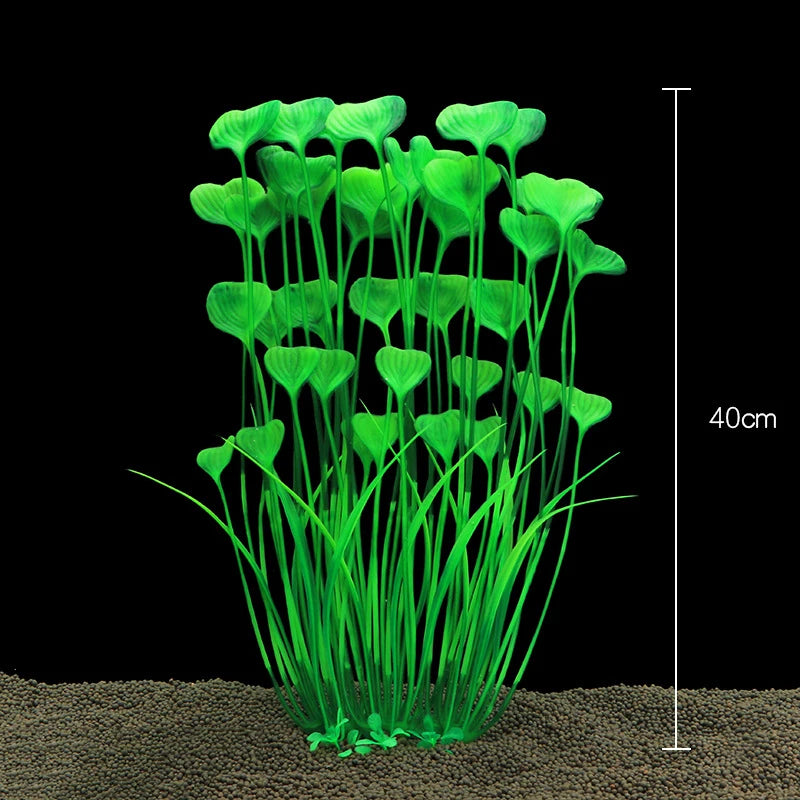 Artificial Aquarium Plants Fish Tank Aquarium Decorations Plastic Underwater Water Grass Aquatic Water Weeds Viewing Decor