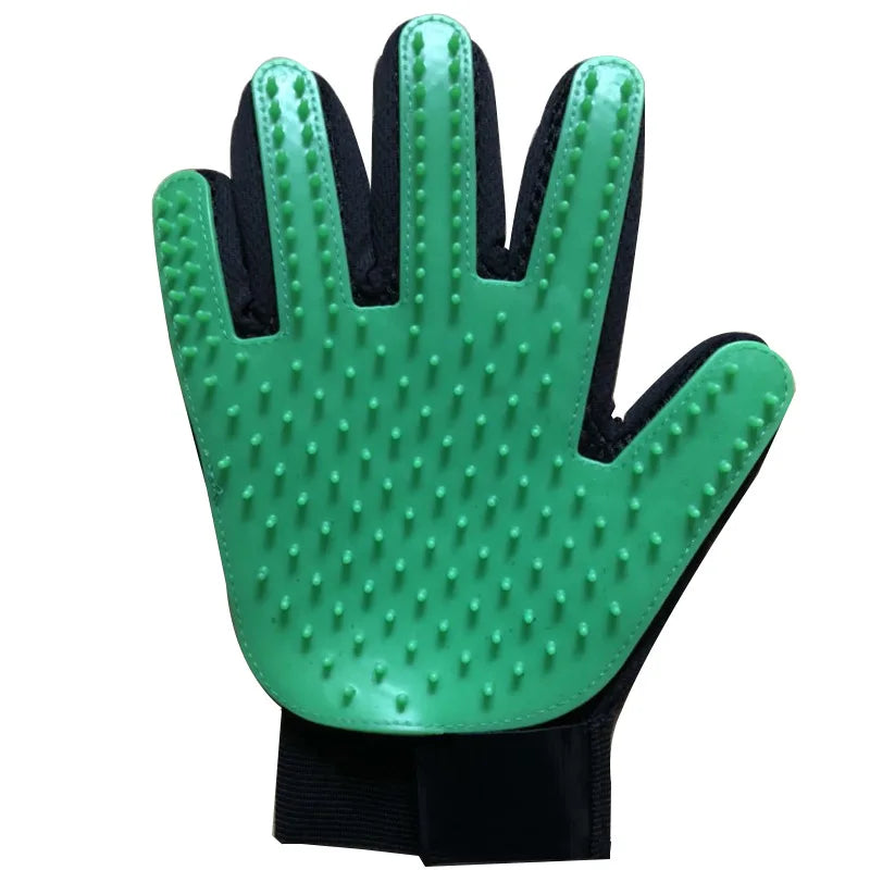 Cat stroking cats gloves rubber pet cleaning hair removal pet grooming gloves cat and dog bath products
