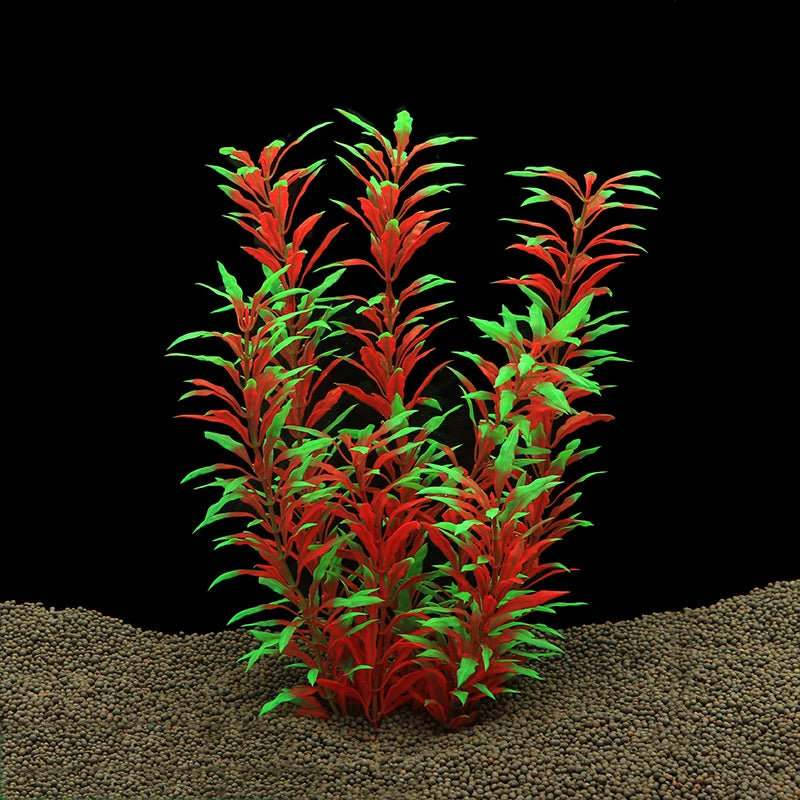 Artificial Aquarium Plants Fish Tank Aquarium Decorations Plastic Underwater Water Grass Aquatic Water Weeds Viewing Decor