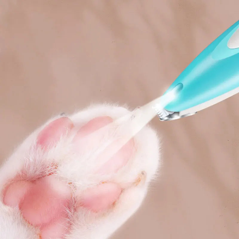 Dog Hair Trimmer Professional LED Pet Foot Hair Trimmer Dog Grooming Clippers for Dogs Haircut Hair Cutting Electric Shaver