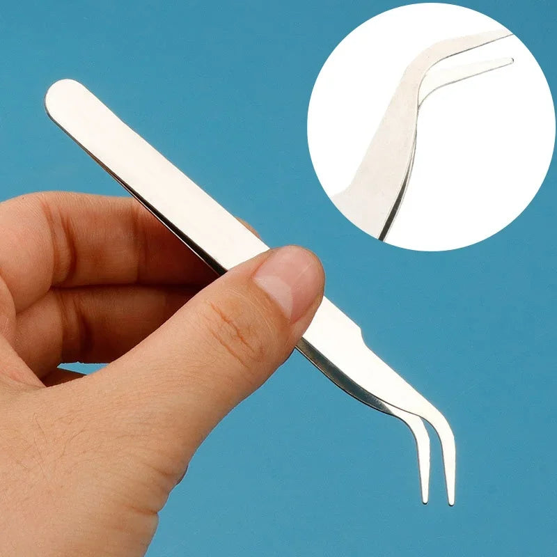 1Set Tick Removal Tool Professional Tick Removal Tweezers Used for Removing Human and Pet Lice Clamps Flea and Tick Removal Tool