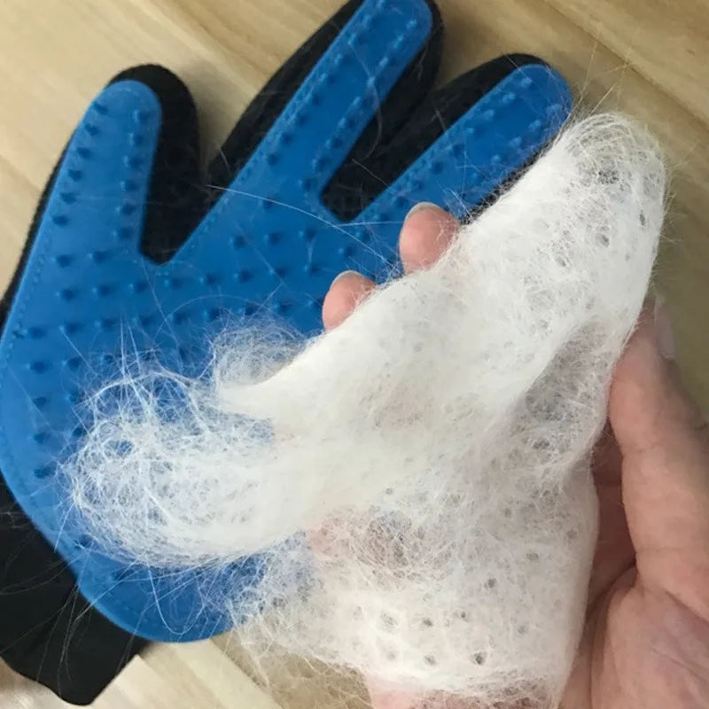 Cat stroking cats gloves rubber pet cleaning hair removal pet grooming gloves cat and dog bath products