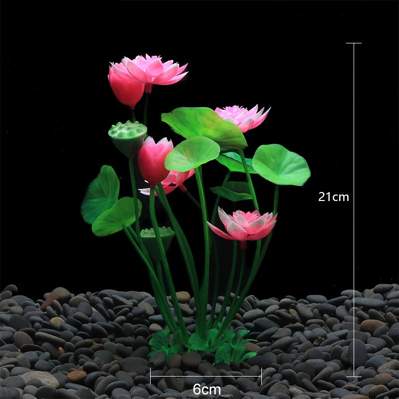 Artificial Aquarium Plants Fish Tank Aquarium Decorations Plastic Underwater Water Grass Aquatic Water Weeds Viewing Decor