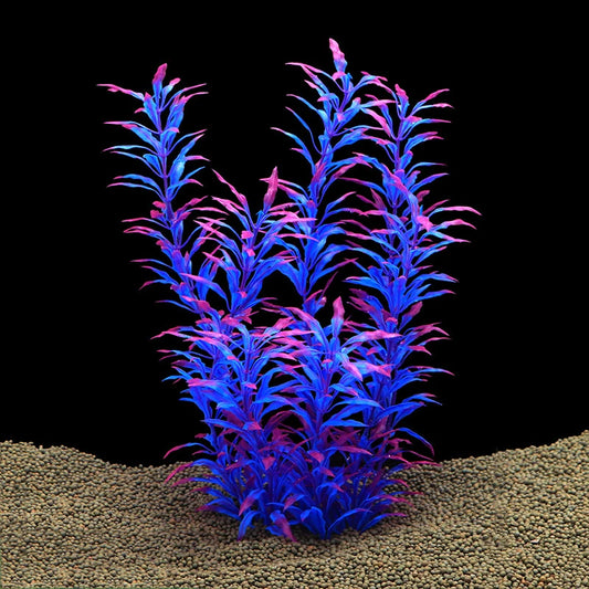Artificial Aquarium Plants Fish Tank Aquarium Decorations Plastic Underwater Water Grass Aquatic Water Weeds Viewing Decor