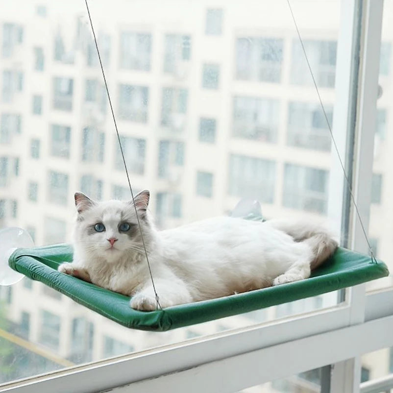 New pet cat hammock hanging cat bed bearing 20 kg comfortable sunny window seat kitten rock climbing frame pet supplies