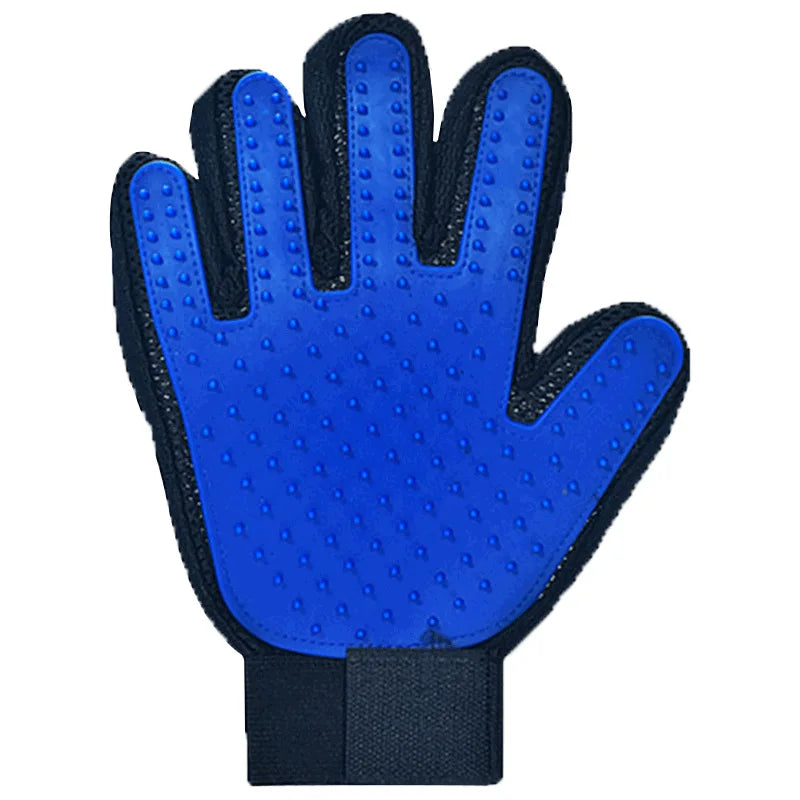 Cat stroking cats gloves rubber pet cleaning hair removal pet grooming gloves cat and dog bath products